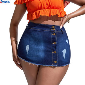 Overoles Vaqueros Vintage de Hip Hop para Mujer, a la Moda, con Botones Desgastados, 100% Algodón, Estilo Moderno - Product Image 1