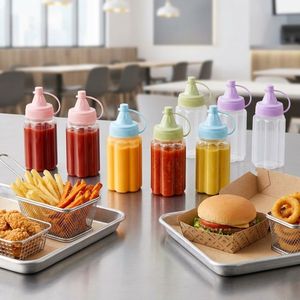 Botella Flexible Plana de HDPE Transparente con Tapa de Rosca Personalizable para Salsas, Miel y Condimentos - Fabricación OEM/ODM en Vietnam - Product Image 6