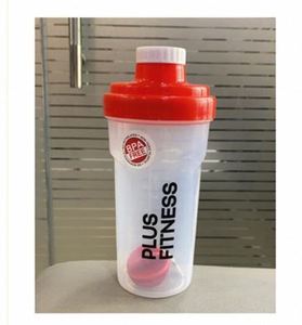 ขวดเชคโปรตีนปลอดสาร BPA พร้อมฝาปิดแบบลูกบอล สำหรับผสมโปรตีนและอาหารเสริมสำหรับออกกำลังกาย - Product Image 3