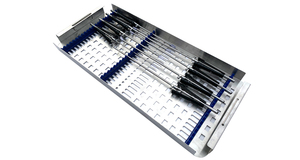 Bandeja de Esterilización Premium 26.6cm x 53.3cm x 6.3cm con Tapete para Instrumentos Médicos – ZETOMEDPRO - Product Image 6