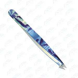 Pinzas Profesionales de Alta Calidad para Cejas, de Acero Inoxidable, con Punta Inclinada y Puntiaguda, para Cejas Encarnadas, Instrumentos de Belleza - Product Image 4