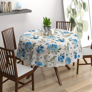 Mantelería de Algodón Puro Bordada y Resistente para Uso Diario y Ocasiones Especiales, en Oferta - Product Image 3