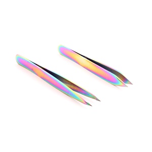 Appliquer de faux cils ou effectuer des tâches de beauté détaillées qui nécessitent une précision de pointe fine Idéal pour façonner les sourcils. - Product Image 2