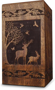 Urnas de Cremación de Madera en Oferta para Hombre y Mujer, Urnas Decorativas, Urnas Funerarias, Urnas Hechas a Mano, Urnas de Entierro a Bajo Precio - Product Image 5