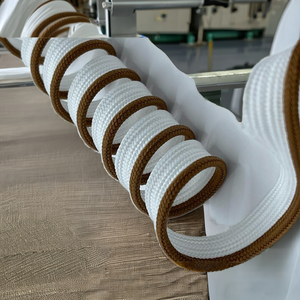 10mm เชือกเส้นใยโพลีเอสเตอร์ Lurex สำหรับเสื้อผ้ารองเท้าบ้านถุงสิ่งทอเชือก100% โพลีเอสเตอร์ - Product Image 5