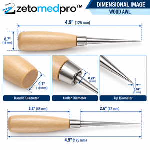 Rouleau de soudure à bords relevables 4,9 pouces en acier inoxydable avec manche en bois brun clair, outil de fabrication de bijoux DIY, argent ZETOMEDPRO ZM-J-759 - Product Image 4