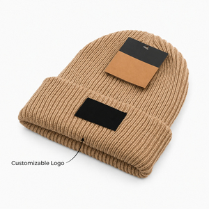 Gorro de Punto Personalizable con Logotipo, Unisex, para Adultos, de Color Sólido, Gorro de Invierno, Estilo Casual Urbano, Gorros de Punto Personalizados ODM - Product Image 6