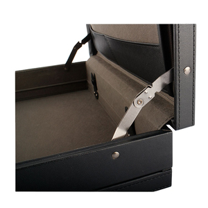 Maletín Roziv Deportivo Clásico Negro de Cuero Sintético Suave con Cierre de Cremallera, Compartimento para Zapatos, Ligero (1 kg), para Viajes Unisex - Product Image 5