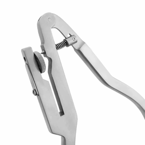 Pince à perforer manuelle en acier inoxydable pour barrage dentaire, endodontique et chirurgical, type Ainsworth, disponible en plusieurs types - Product Image 4