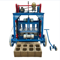 Machine à fabriquer des blocs de béton emboîtables et des pavés de 8 pouces avec moteur