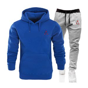 Conjunto Deportivo de Dos Piezas para Hombre con Logotipo Bordado Personalizado al por Mayor, Traje Deportivo con Bloques de Color, Chaqueta y Pantalón - Product Image 4