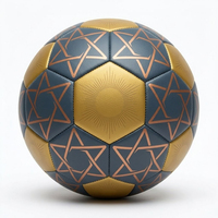 Ballon de football taille 5 officiel 2026 en cuir PU, cousu à la machine, logo personnalisé, haute qualité, pour entraînement d'équipe, pliable, léger et durable