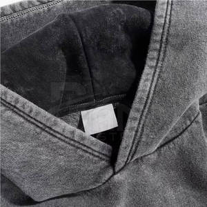 Sudaderas con Capucha de Tacto Suave, Lavado Ácido, Alta Calidad, Comodidad Invernal, 100% Algodón, Logotipo Personalizado, Ecológicas, Secado Rápido - Product Image 6