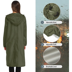 Chaqueta Impermeable Unisex de Lona con Cuello Alto, Ecológica y Moderna, para Hombre y Mujer, de Alta Calidad, Último Modelo 2026 - Product Image 2