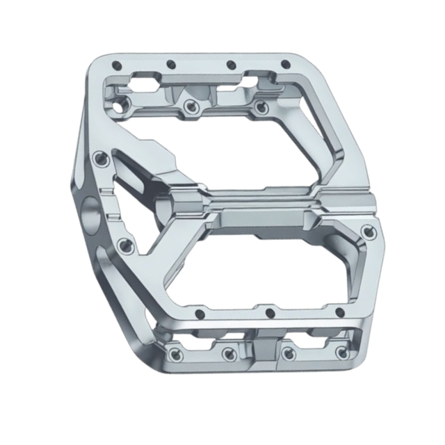 Factory Price Self-locking Anodized Aluminum Alloy Bicycle Pedals for Mountain Bikes with Customized Services Made in Taiwan