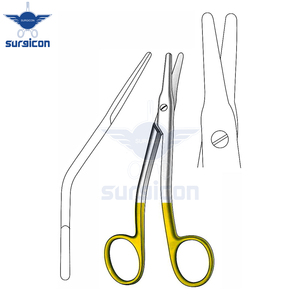 Ciseaux chirurgicaux Walter-Cottle 16 cm / 6-1/4 pouces TC Gold, instrument de coupe de précision en acier inoxydable de qualité supérieure - Product Image 2