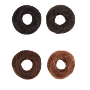 Coletero de Cabello Humano Indio Ondulado Natural con Flequillo Recto y Mezcla de Colores - Product Image 1