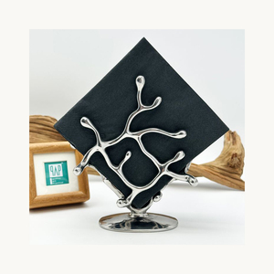 Nouveauté : Porte-serviettes en métal élégant, personnalisé, écologique, design unique, pour la maison et les restaurants, support de serviettes de table moderne - Product Image 6