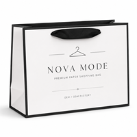 Sacs cadeaux de luxe en papier mat enduit, biodégradables, recyclables, écologiques, avec logo personnalisé OEM, design sur mesure, vente en gros