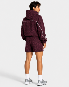 Shorts de bain personnalisés pour hommes, imprimé léopard, avec détails contrastants, en molleton de coton de qualité supérieure, respirant, style streetwear, avec logo personnalisé, OEM - Product Image 4