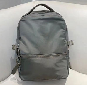 Minimalist Black <b>Backpack</b> Water Resistant Nylon Rucksack Heavy Duty Zipper Business Travel Daypack - Product Image 2