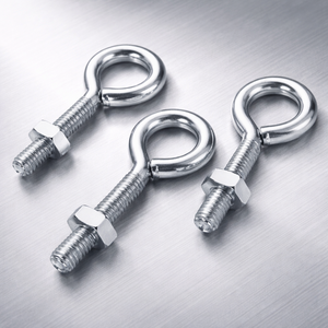 OEM/ODM Industrial para Marcas Globales, Perno de Ojo de Acero Inoxidable con Recubrimiento de Zinc, Tamaño Personalizado para Aplicaciones de Suspensión - Product Image 1