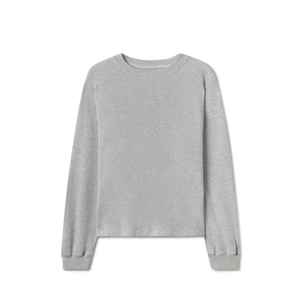 Women <b>Long</b> Plain Cotton <b>Sweatshirts</b> Unisex Drop Shoulder Fleece Sweat Shirt Women Custom <b>Sweatshirt</b> Crewneck <b>Sweatshirt</b> - Product Image 1