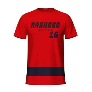 Camiseta de Cuello Redondo Personalizada, Oversize, de Verano, para Hombre, de Color Liso, de Manga Corta, Diseño Personalizado en Oferta - Product Image 1