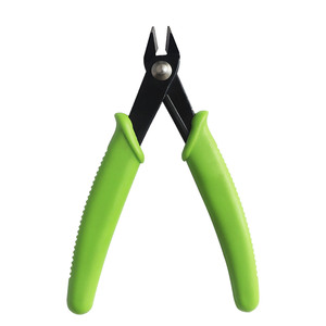 Pince à bec plat de précision 8 pouces pour bricolage, à mâchoires lisses, tête allongée, conception bec de canard, outils à main pour plier, pincer, bijoux, acier - Product Image 1