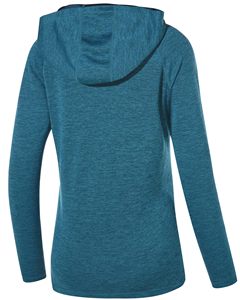 Sudadera con Capucha Personalizada para Mujer, Manga Larga, de Alto Rendimiento, Color Sólido, Secado Rápido, Spandex, Poliéster, para Actividades al Aire Libre - Product Image 5