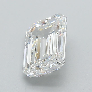 Exquisito diamante blanco suelto de 2 quilates, color D, VVS1, corte esmeralda, que exhibe una simetría de corte escalonado impecable y un brillo helado de élite. - Product Image 6