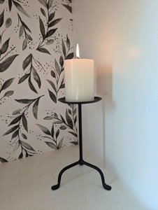 Elegant Black Metal Candle Holder Set Of 3 Suitable For Home Styling <b>Dining</b> <b>Table</b> And Everyday Decor Use Durable Design - Product Image 4
