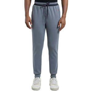 กางเกงจ็อกเกอร์เทคพ็อกเก็ตสำหรับผู้ชาย กางเกงลำลองทรงเข้ารูป ขอบเอวยางยืด มีช่องใส่โทรศัพท์ สไตล์สตรีทแวร์ - Product Image 1