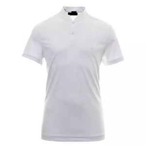 Polo de golf con logotipo bordado personalizado para hombre, uniforme de poliéster, 100% algodón, venta al por mayor - Product Image 1