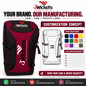 Sac de sport pour cricket pour les académies de cricket et les équipes d'entraînement junior, fabricant OEM ODM, marque privée, Sialkot, Pakistan - Product Image 2
