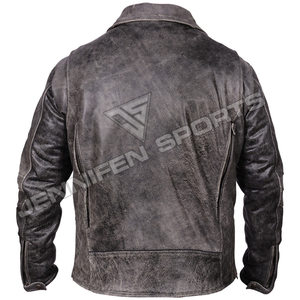 Men's Motorcycle Leather Riding <b>Jacket</b> Super Anti-fall Coat Protective Cowhide Genuine Leather <b>Racing</b> <b>Jacket</b> - Product Image 4