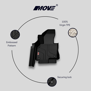 Revêtements de sol tous temps antidérapants en TPE de qualité supérieure pour Mazda CX-5 2018 + Tapis de voiture fabriqués au Vietnam sans odeur de haute qualité - Product Image 4