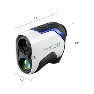Portable Golf Rangefinder Handheld Laser Distance Meter <b>Stabilized</b> Optical Scope for Golf Training and Outdoor Use - Product Image 2