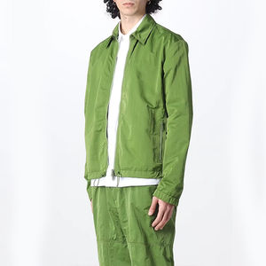 New Design <b>Smart</b> Casual Canvas & Nylon Autumn Windbreaker <b>Jacket</b> High Quality Wholesale Men's Sport Waterproof Hooded - Product Image 4