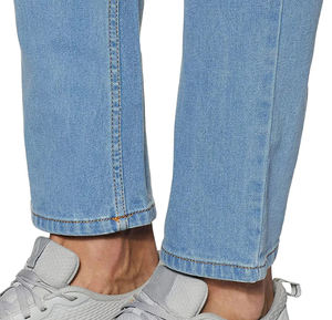 Jeans évasés pour hommes, nouvelle collection été, design personnalisé, patchwork, respirants, coupe ajustée, style hip-hop, en denim délavé à l'acide, vente en gros - Product Image 6