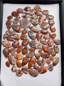 Lot de Cabochons en Agate Crazy Lace de Qualité Supérieure AAA, Vente en Gros, Vert Naturel, Bijoux de Guérison, Certifié par un tiers - Product Image 3