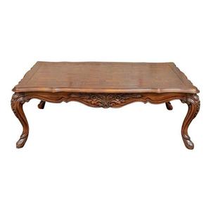 2026 New Modern 100% Natural Solid Wooden Coffee <b>Table</b> With Multi-Functional Storage For Living Room Indoor & Outdoor Office Use - Product Image 1