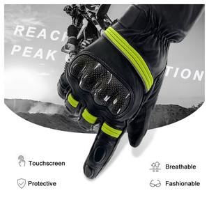 Gants de moto de course antichoc, antidérapants, de protection, à doigts entiers, pour la conduite sur route et en extérieur - Product Image 4
