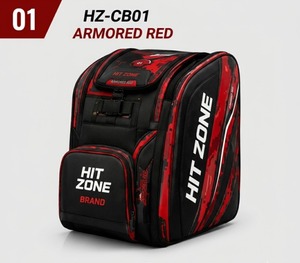 HIT ZONE Cricket Kit Bag 1000D Large Capacity Waterproof Durable Sports <b>Backpack</b> with Shoe Compartment Custom Logo Wholesale - Product Image 3