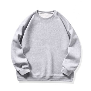 เสื้อสเวตเชิ้ตผู้ชายคอกลมแบบใหม่ ผ้าฟลีซ พลัสไซส์ สไตล์ลำลอง ลายโลโก้ ปักลาย ไซส์ 5XL - Product Image 5