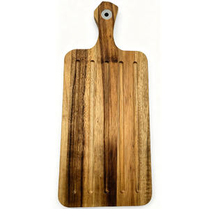 Las tablas de cortar de madera más populares y novedosas del año 2026 son superficies versátiles que son aptas para cuchillos y se utilizan para preparar y servir alimentos. - Product Image 5