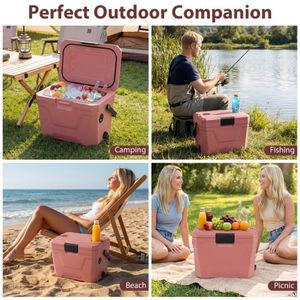 Borsa Termica Portatile Rigida per Picnic all'Aperto, Contenitore per Ghiaccio - Product Image 2