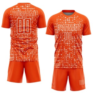 Uniforme de fútbol, camiseta y pantalones cortos para hombre, conjunto de equipo, ropa deportiva transpirable de secado rápido - Product Image 1