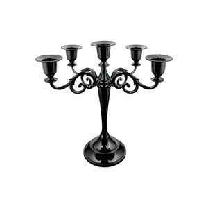 Candélabre en métal moderne et élégant, support de bougies design pour salon, centre de table de mariage, pièce d'appoint élégante - Product Image 3