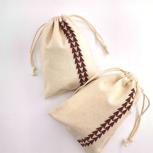 Bolsa de Algodón con Cordón, Estampado de Flechas, Ecológica, Tejida, de Muselina, Estilo Tradicional, Resistente al Agua, Regalo Promocional - Product Image 3